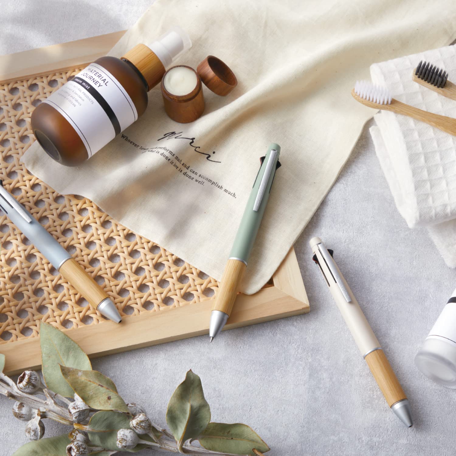 Mitsubishi Pencil Jetstream 4-in-1 Bamboo Multi-Pen
