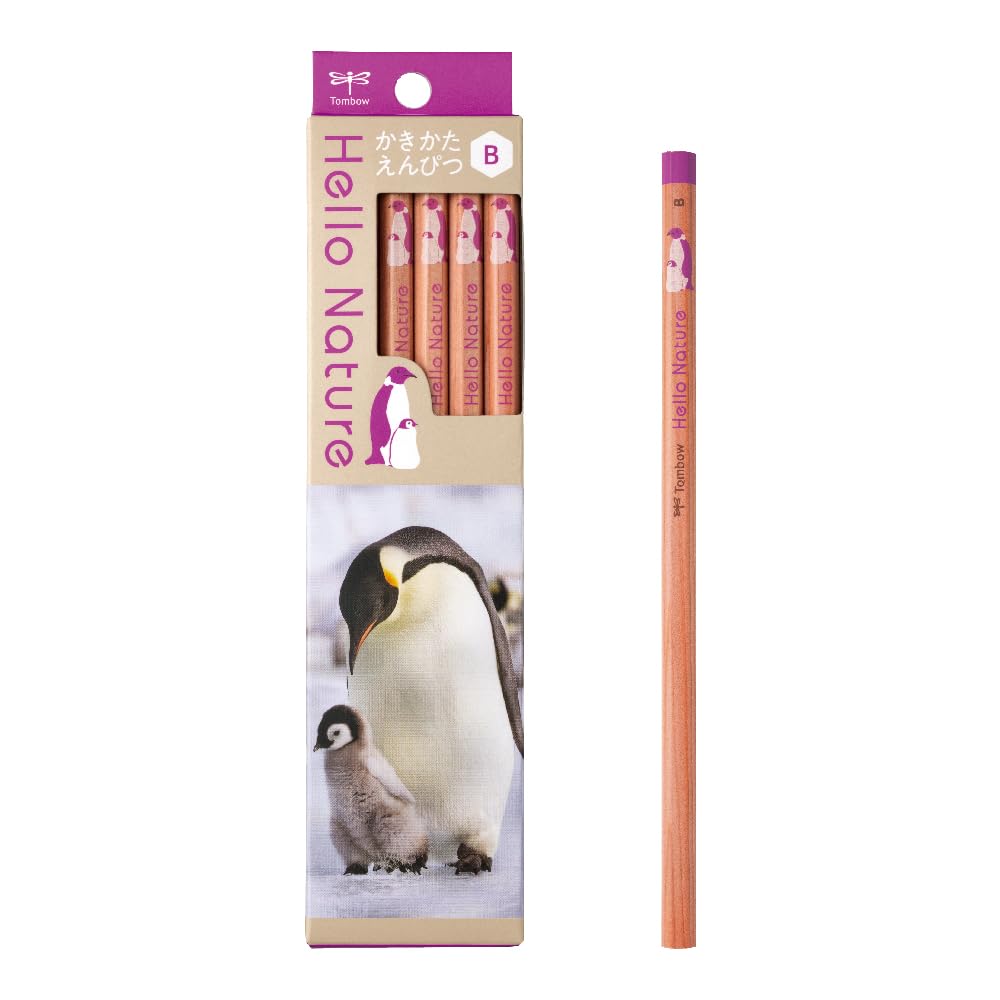 Tombow Writing Pencil B 12 Pack with Animal Designs