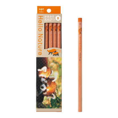 Tombow Writing Pencil B 12 Pack with Animal Designs