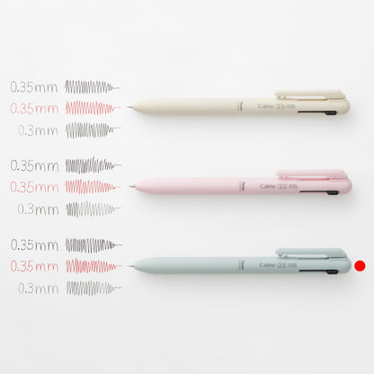 Pentel Multi-Function Ballpoint Pen Calme 0.35mm, 0.5mm &amp; 0.7mm