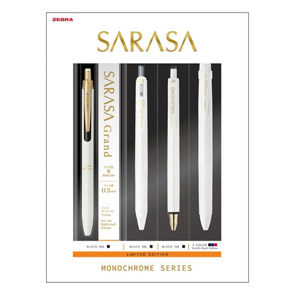 ZEBRA Gel Ink Ballpoint Pen Sarasa Series Monochrome Set