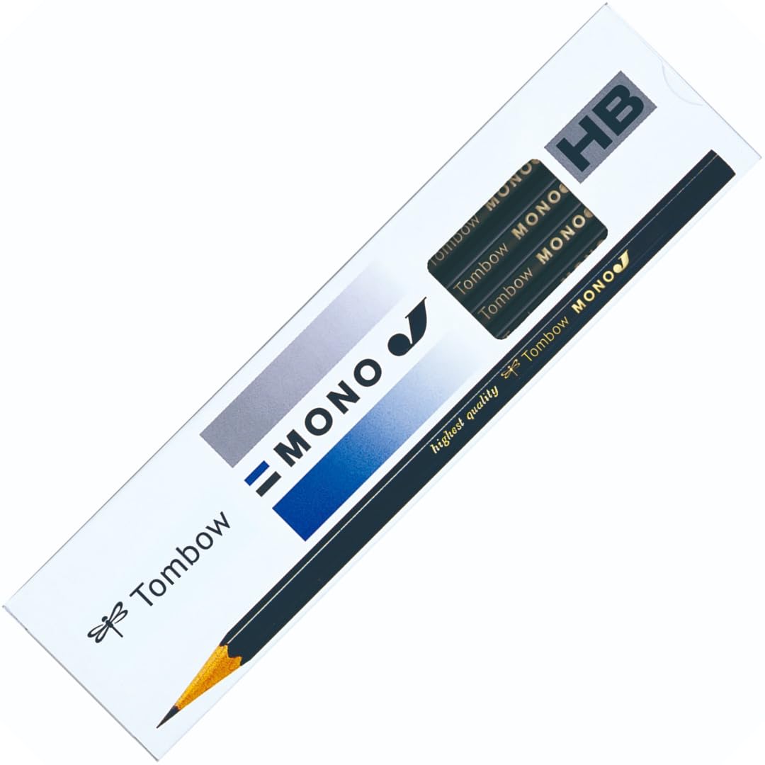 Tombow MONO J Pencils with Ultra-Fine Core - 12 Pack Options
