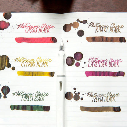 PLATINUM Classic Fountain Pen Ink Bottles 15ml to 66ml Options