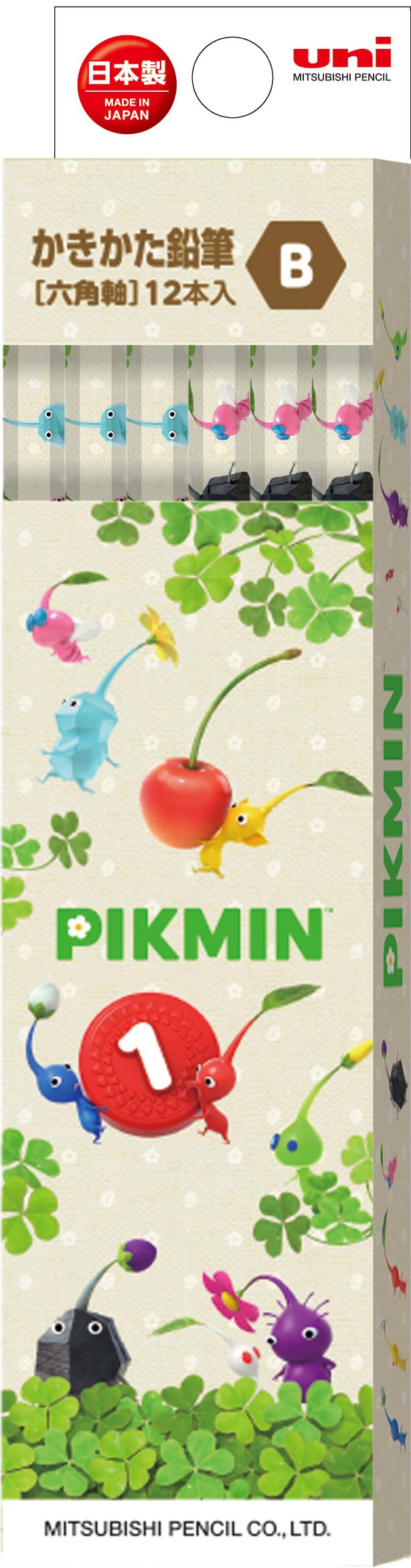 Mitsubishi Pencil Pikmin Pencils 1 Dozen &amp; 12 Pack Options