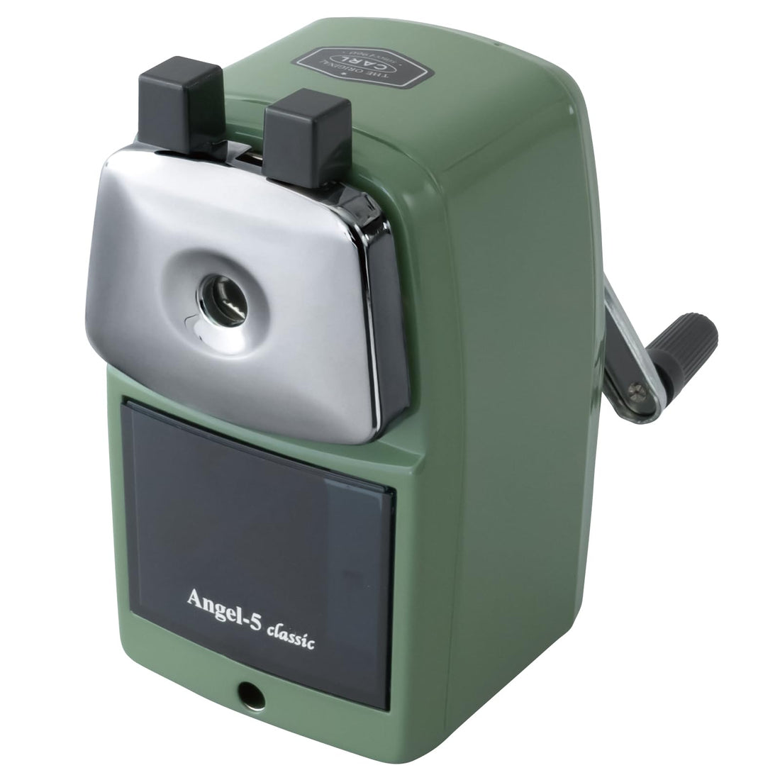 CARL Manual Pencil Sharpener Classic Steel &amp; Angel 5