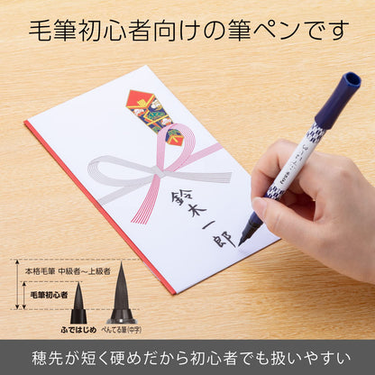 Pentel Brush Pen with Arrow &amp; Scale Patterns for Art and Writing
