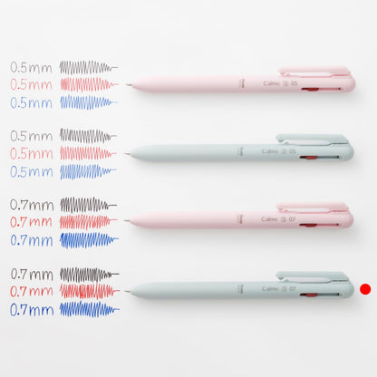 Pentel Calme Ballpoint Pen 0.5mm &amp; 0.7mm - 3 Color Options