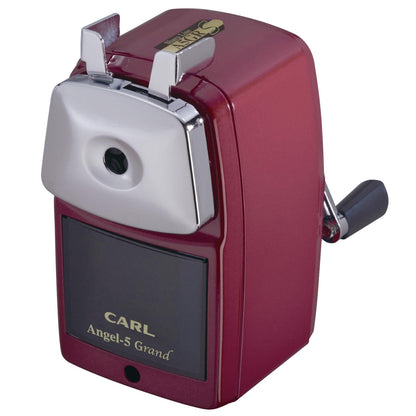 CARL Angel 5 Grand Manual Pencil Sharpener with Adjustable Tip