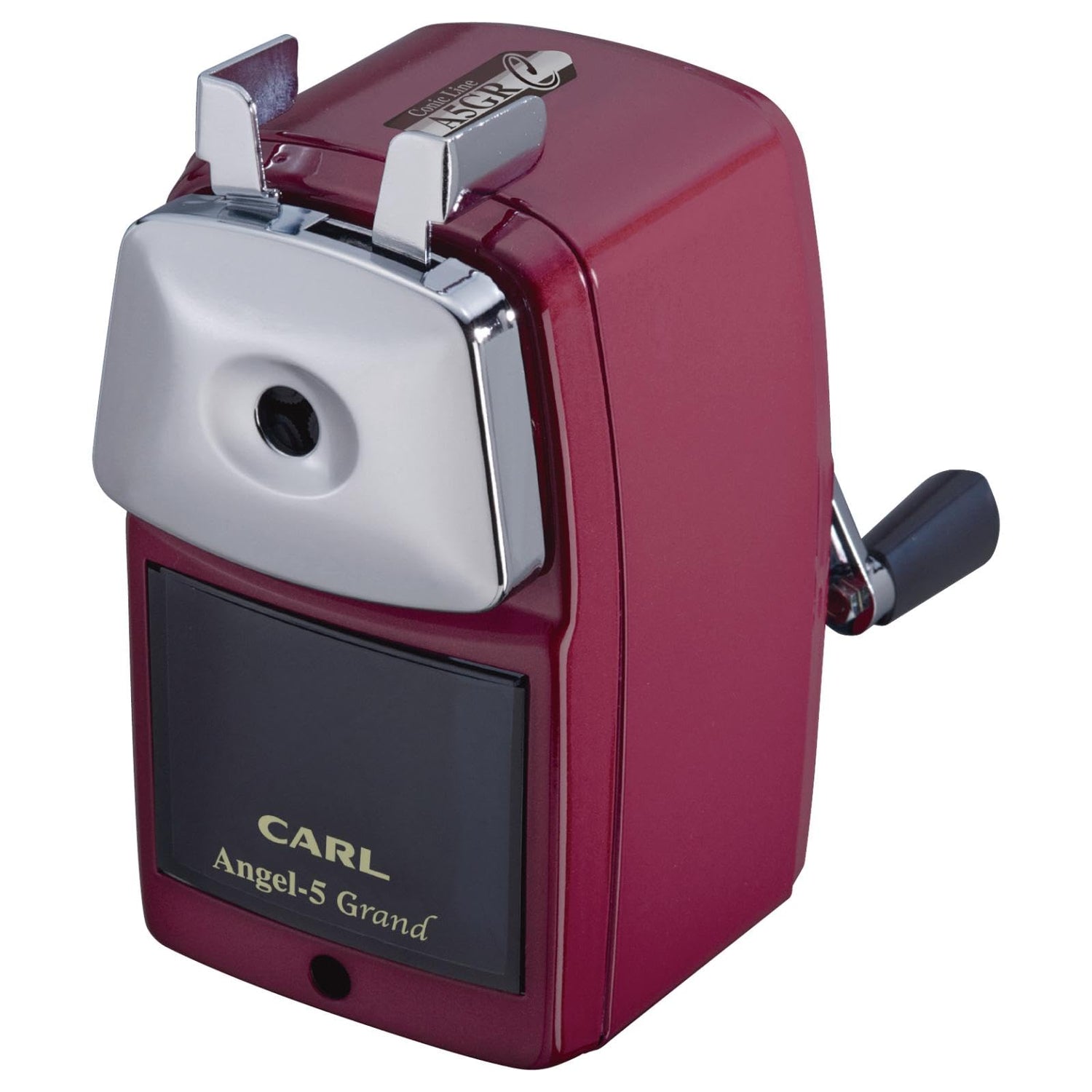 CARL Angel 5 Grand Manual Pencil Sharpener with Adjustable Tip