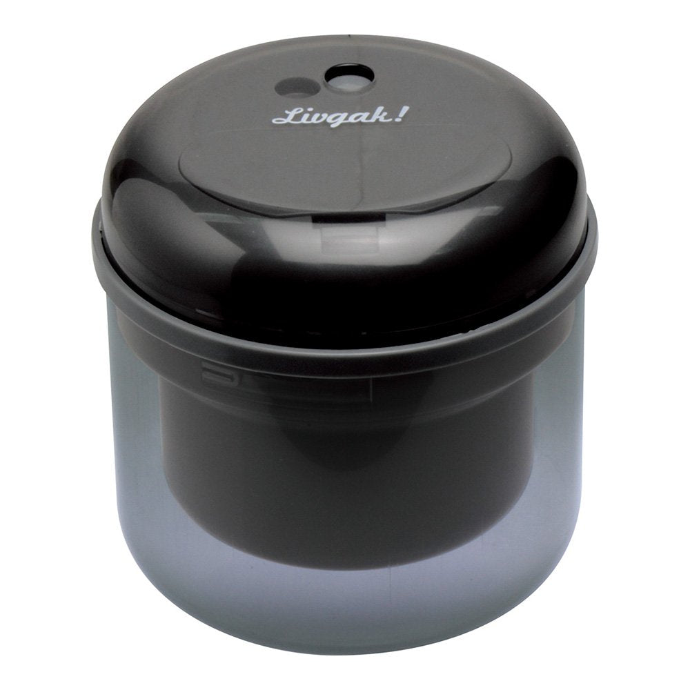 Sonic Electric Pencil Sharpener Battery Operated - Black & Ivory