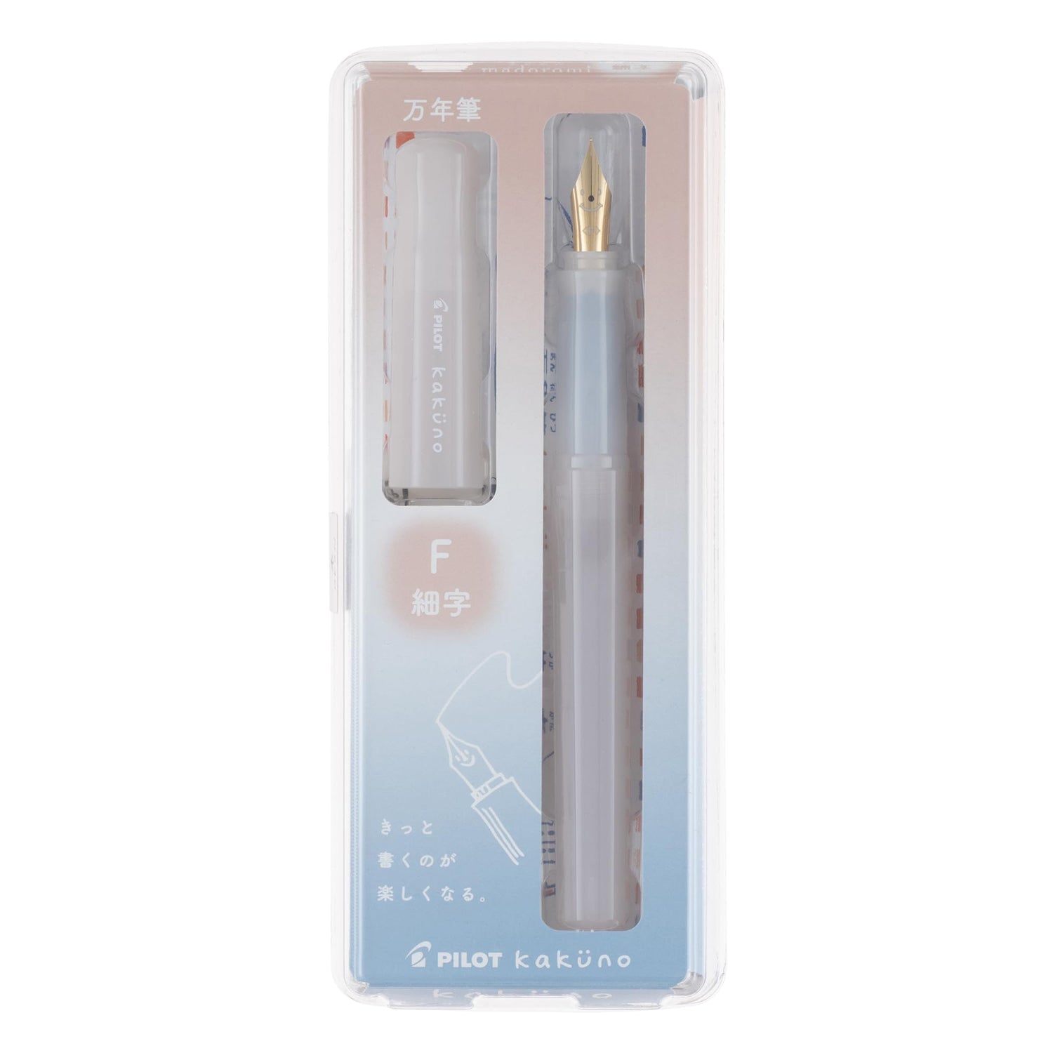 PILOT Kakuno Madolomi Color Fine Tip &amp; Point Ink Pen