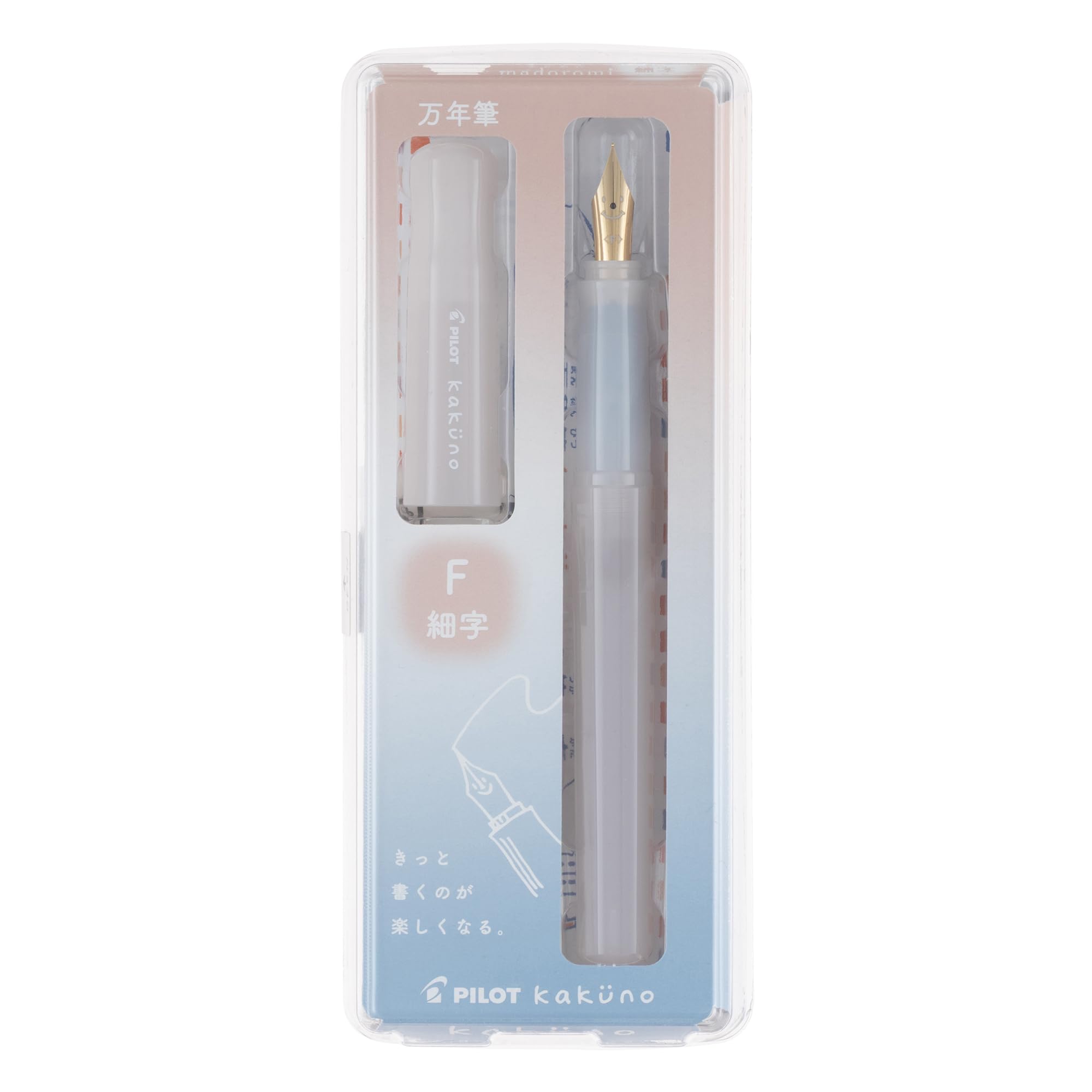 PILOT Kakuno Madolomi Color Fine Tip &amp; Point Ink Pen