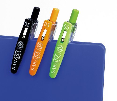 Zebra Gel Ballpoint Pen Sarasa Clip 0.3mm Pack of 10