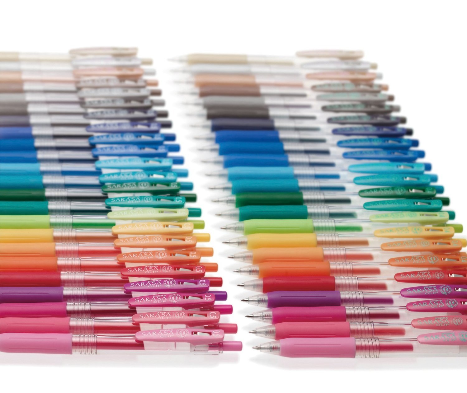 Zebra Gel Ballpoint Pen Sarasa Clip 0.3mm Pack of 10