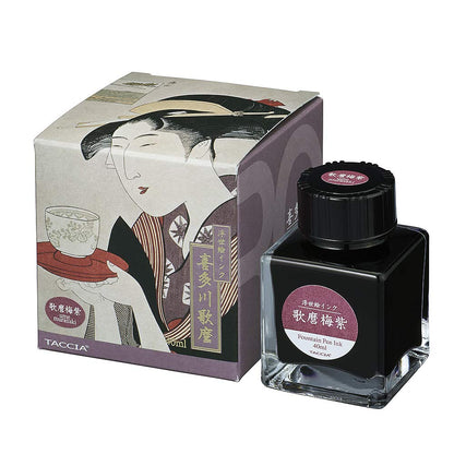 Nakabayashi TACCIA Ukiyo-e Fountain Pen Ink 12ml, 30ml, 50ml Options