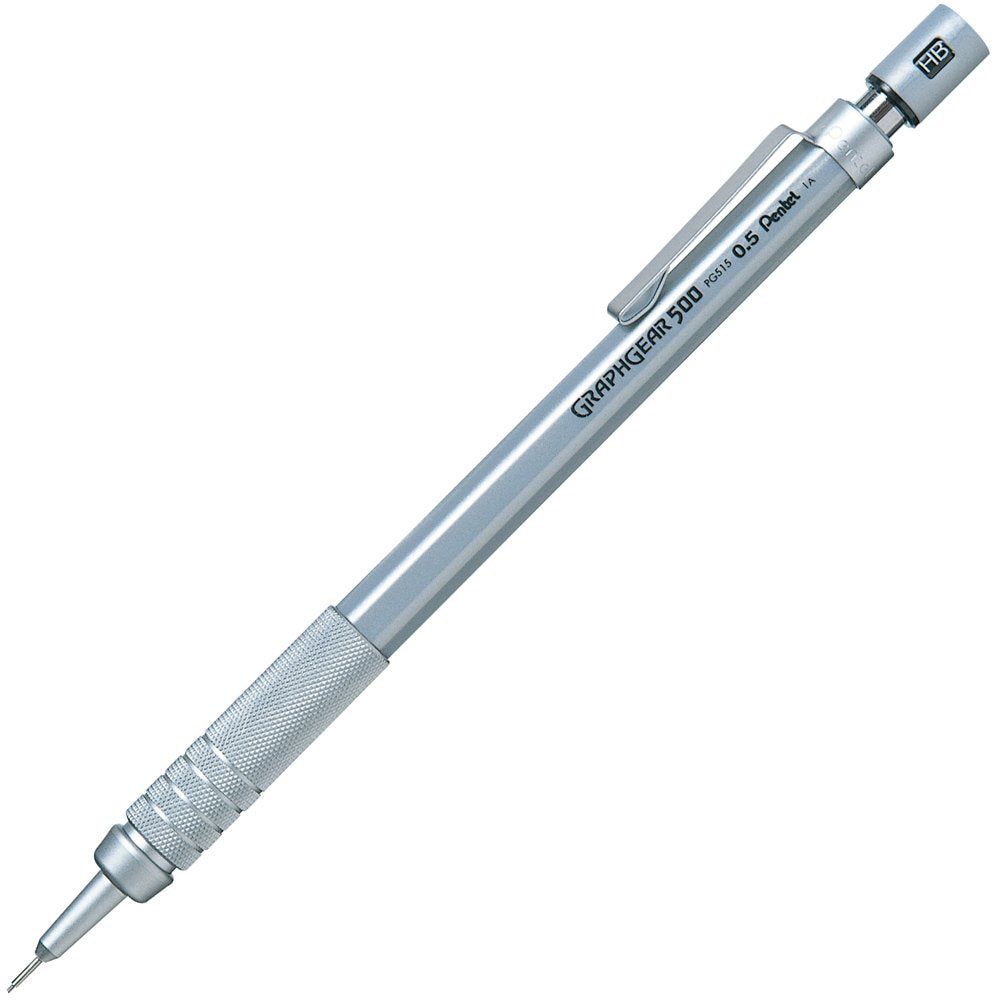 Pentel Graph Gear 500 Mechanical Pencil 0.3mm &amp; 0.5mm Precision