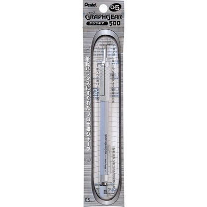 Pentel Graph Gear 500 Mechanical Pencil 0.3mm &amp; 0.5mm Precision
