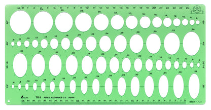 Shinwa Sokutei Ruler Set for Precision Measurements &amp; Templates