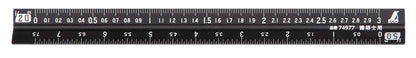 Shinwa Sokutei Aluminum Triangular Scale 15cm for Surveying &amp; Architects