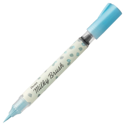 Pentel Milky Brush Color Brush Pens Set for Creative Art Projects
