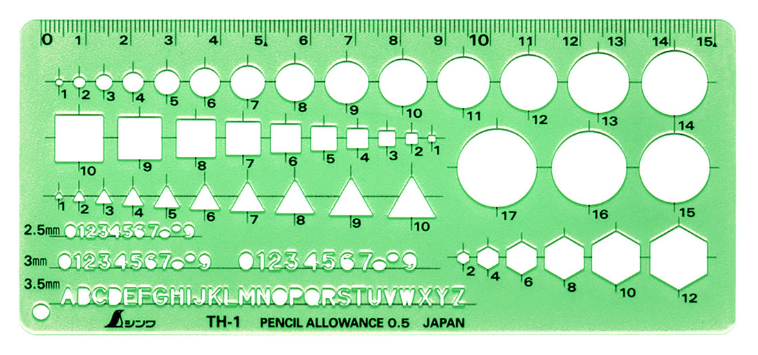 Shinwa Sokutei General Purpose Ruler for Precision Measurements