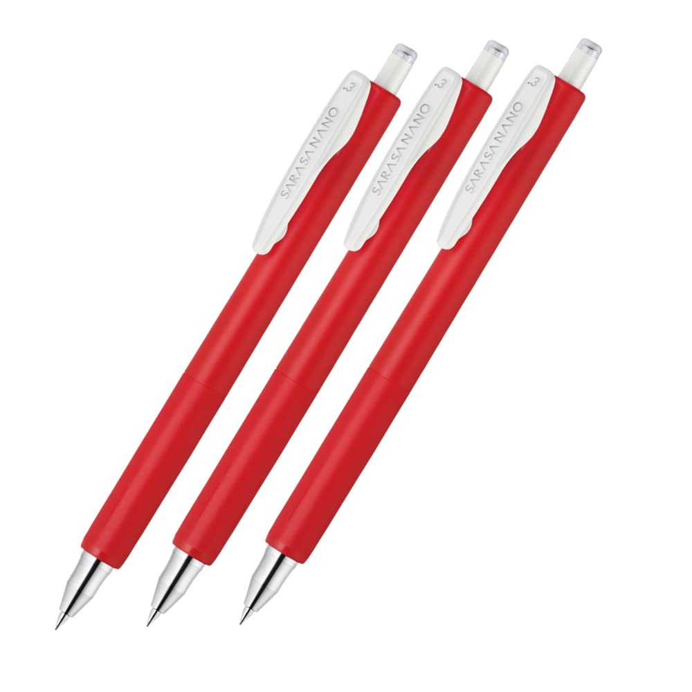 ZEBRA Sarasa Nano Gel Pen Set 0.3mm with Multiple Color Options