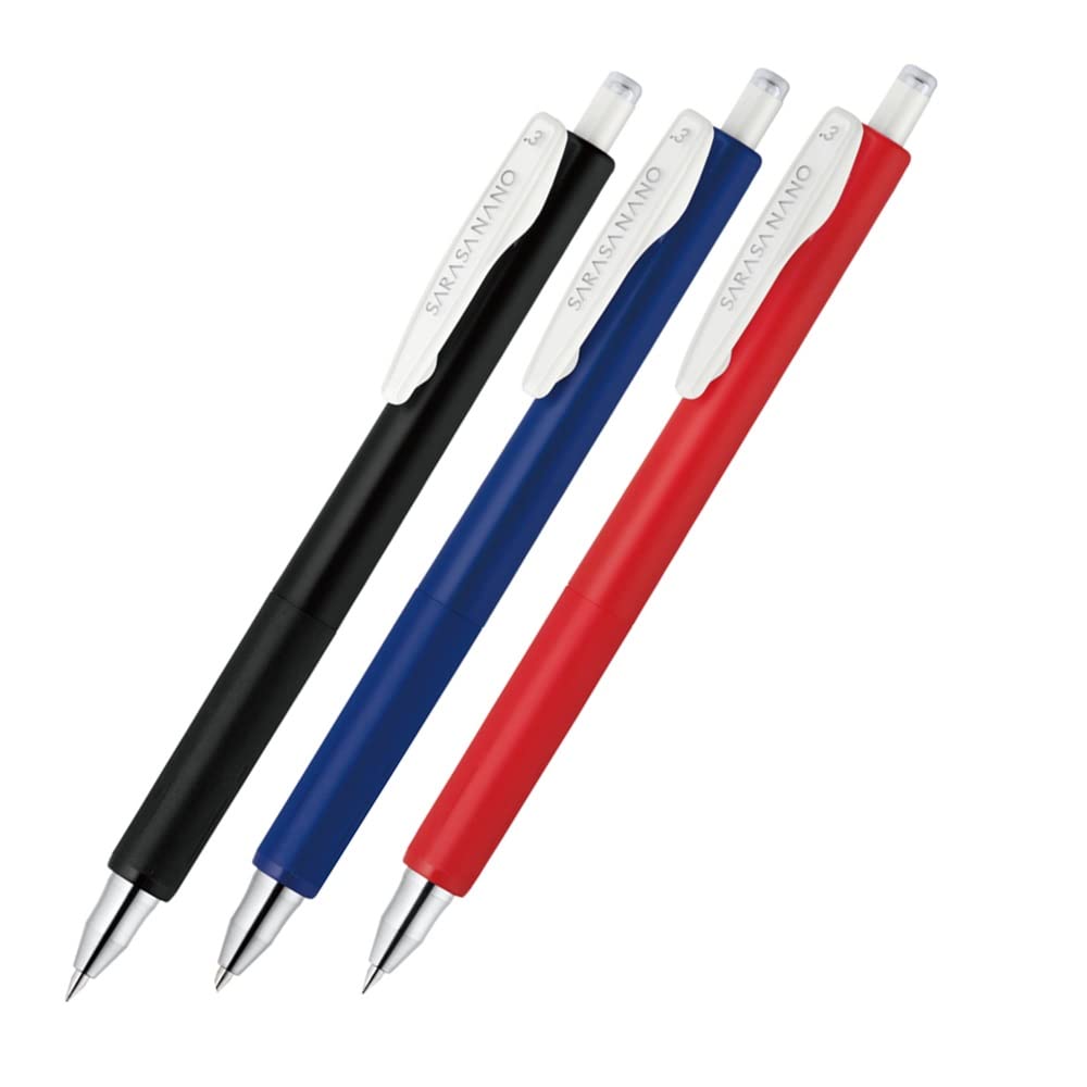 ZEBRA Sarasa Nano Gel Pen Set 0.3mm with Multiple Color Options