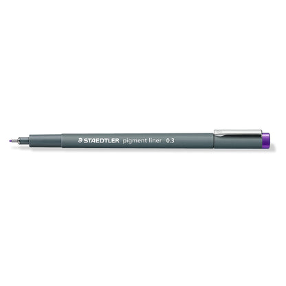 STAEDTLER Pigment Liner Water-Based Pen 0.3mm &amp; 0.5mm for Precision Drawing