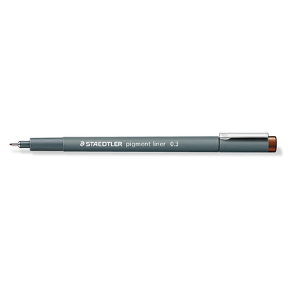 STAEDTLER Pigment Liner Water-Based Pen 0.3mm &amp; 0.5mm for Precision Drawing
