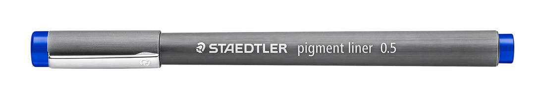 STAEDTLER Pigment Liner Water-Based Pen 0.3mm &amp; 0.5mm for Precision Drawing