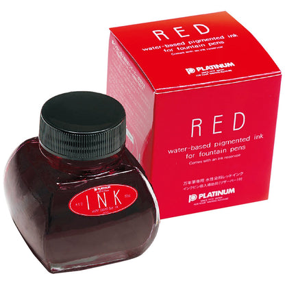 PLATINUM Fountain Pen Bottle Ink 60cc Blue Black &amp; Red