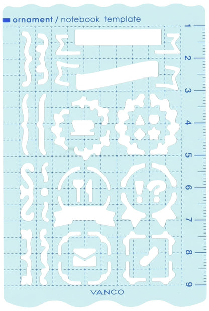 Vanco Notebook Template for Creative Planning &amp; Projects