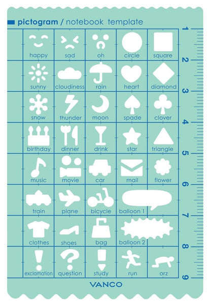 Vanco Notebook Template for Creative Planning &amp; Projects