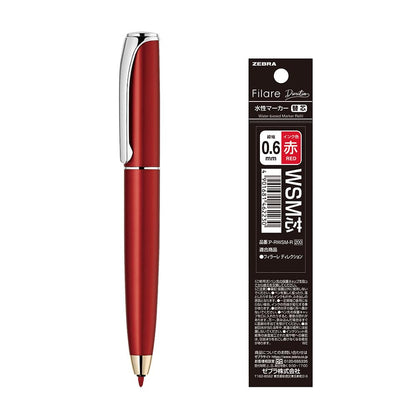 ZEBRA Water-Based Pen &amp; Refill Set with Various Barrel Options