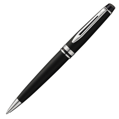 WATERMAN Expert Essential Ballpoint Pen Matte Black CT &amp; Black CT &amp; Metallic CT