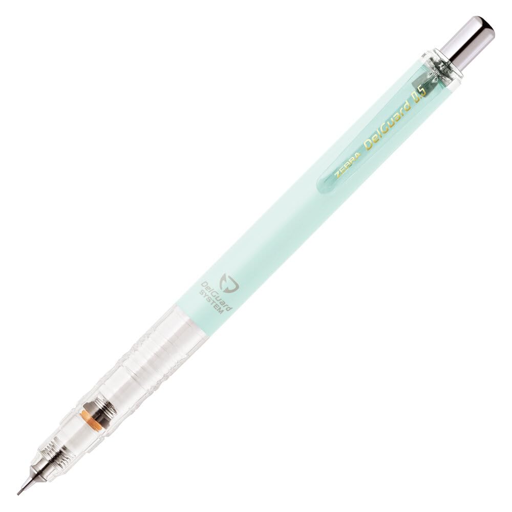 ZEBRA DelGuard Mechanical Pencil 0.5mm Soft Pastel Colors