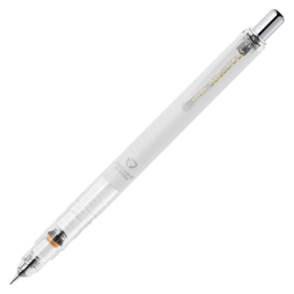ZEBRA DelGuard Mechanical Pencil 0.5mm Soft Pastel Colors