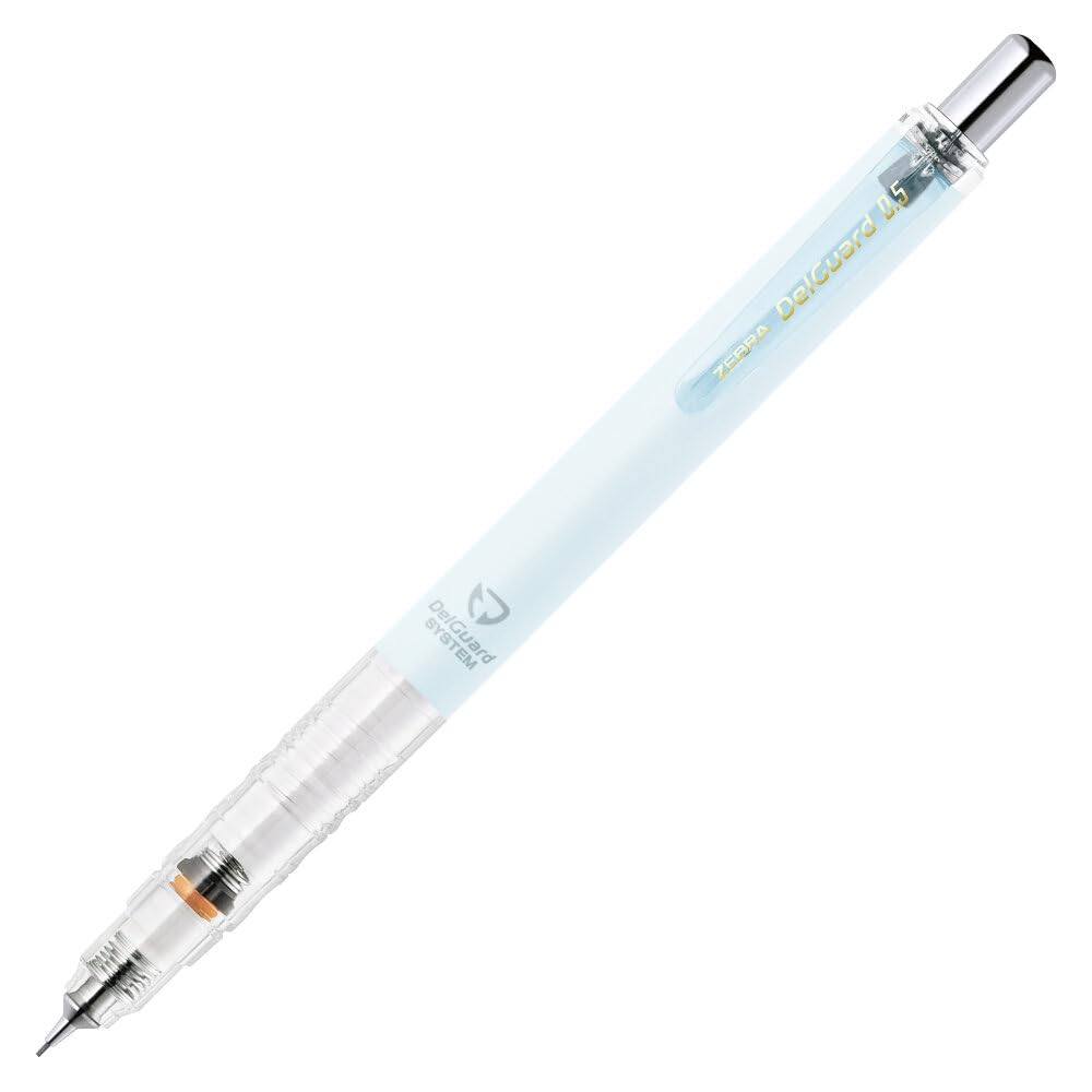 ZEBRA DelGuard Mechanical Pencil 0.5mm Soft Pastel Colors