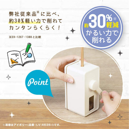 Sonic Manual Pencil Sharpener Vertical Slim