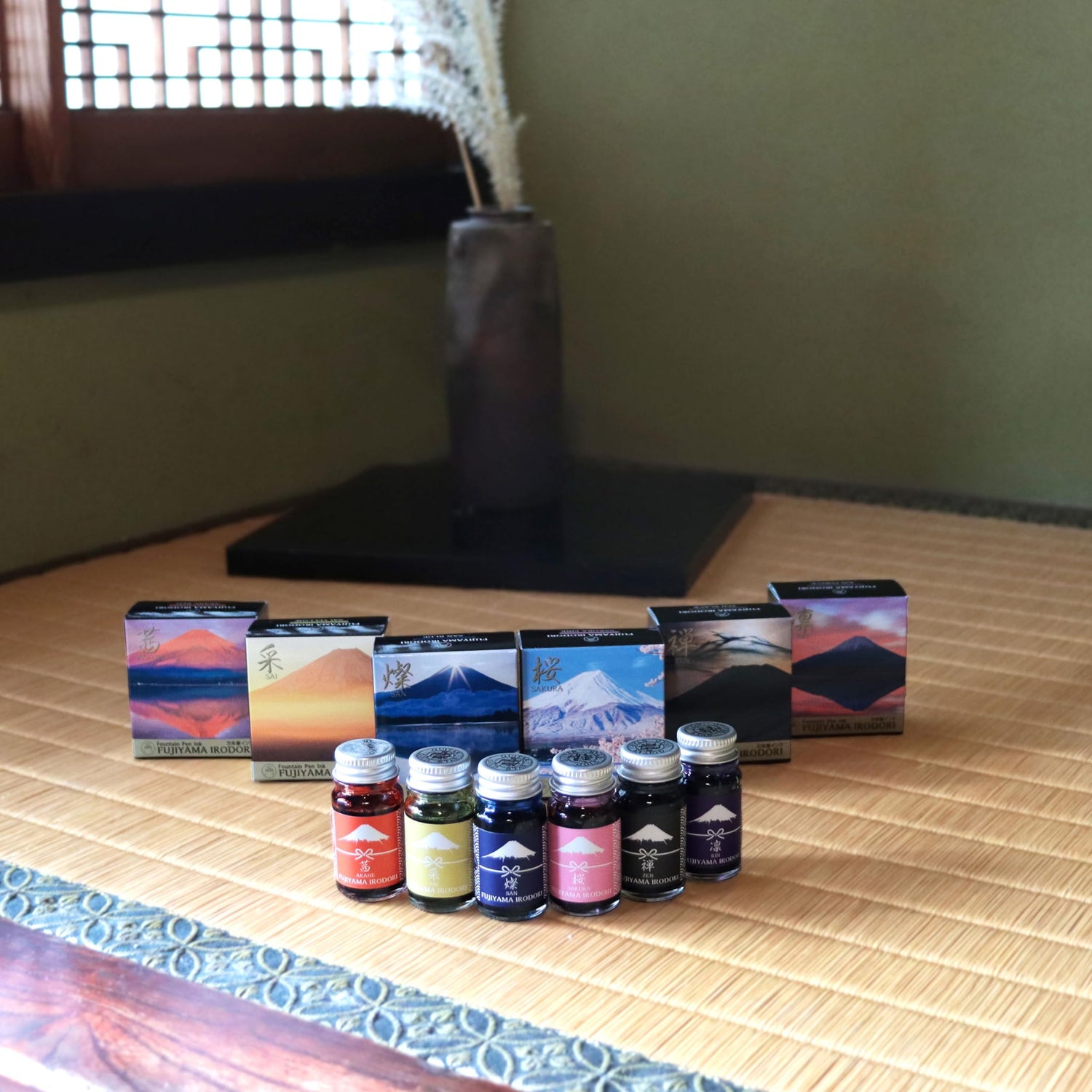Teranishi Fujiyama Irodori Ink 12ml for Japanese Art Supplies