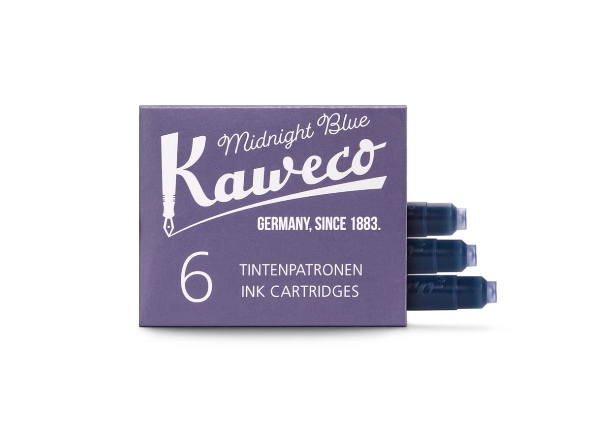 Kaweco Ink Cartridges 6 Pack for Smooth Writing