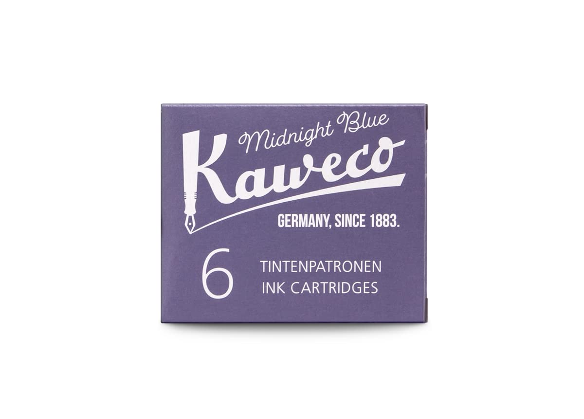 Kaweco Ink Cartridges 6 Pack for Smooth Writing