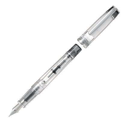 PILOT Prera Fountain Pen &amp; Calligraphy Pen Transparent Black Nib Options