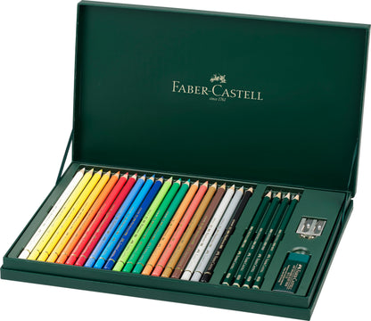 Faber-Castell Polychromos Colored Pencils Set of 20 &amp; 24 Colors