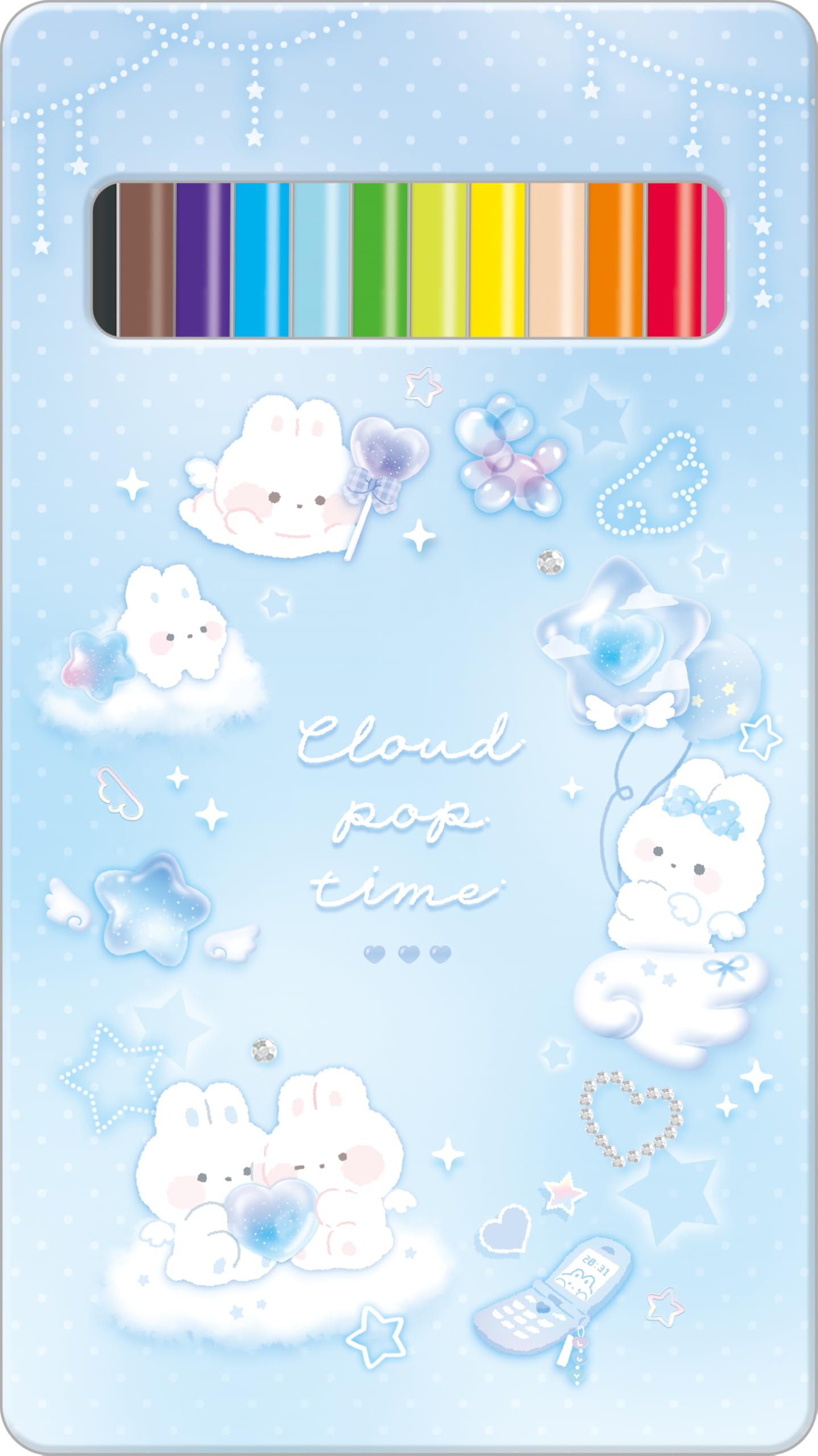 Q-LiA Colored Pencils Set of 12 for Creative Art