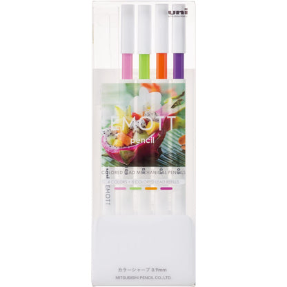 Mitsubishi Pencil EMOTT 0.9mm Color Lead Pencil Sets