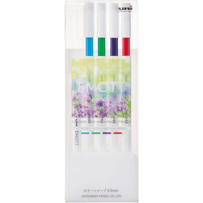 Mitsubishi Pencil EMOTT 0.9mm Color Lead Pencil Sets
