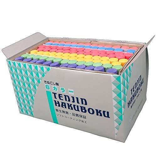 Nihon Hakubutsu Kogyo Chalk Set 100 Pieces for Art and Education