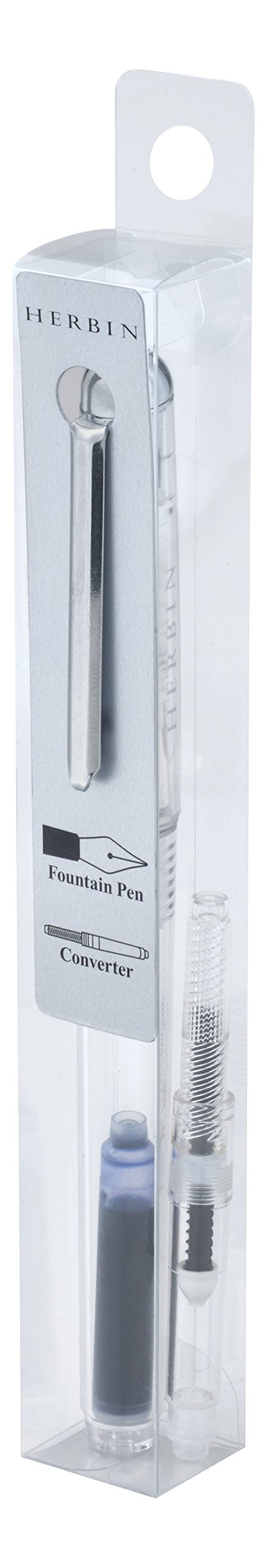 Herbin Fountain Pen &amp; Rollerball Pen with 0.5mm Blue Ink