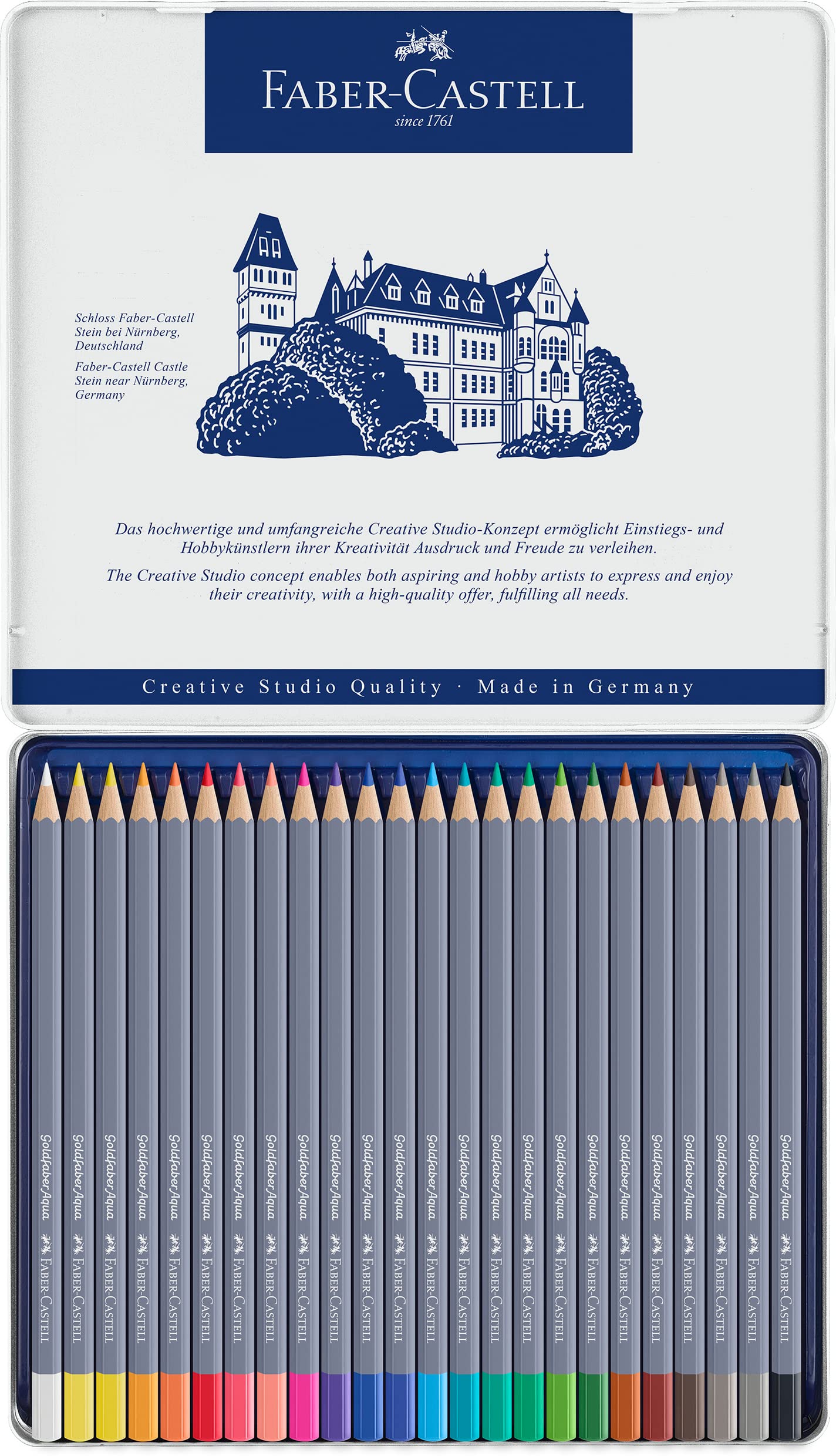 Faber-Castell Goldfaber Aqua Watercolor Pencil Set with Multiple Options